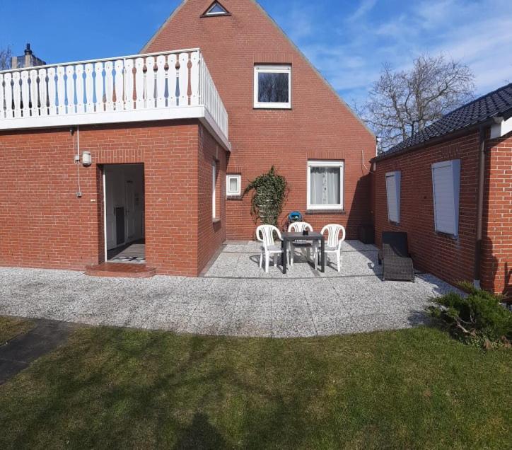 Ferienwohnung Casu Borkum Esterno foto